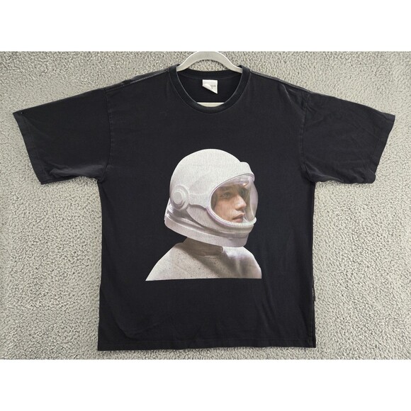 Acme de la Vie ADLV Shirt Mens Large Black Astronaut Graphic Tee Streetwear - Picture 1 of 10